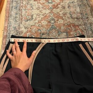 Reiss Frazer Taper Side Stripe Trousers Jogger High Rise Women’s 10R